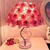 European Style - Rose Flower LED Table Lamp