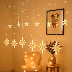 Star Curtain Lights - LED String 