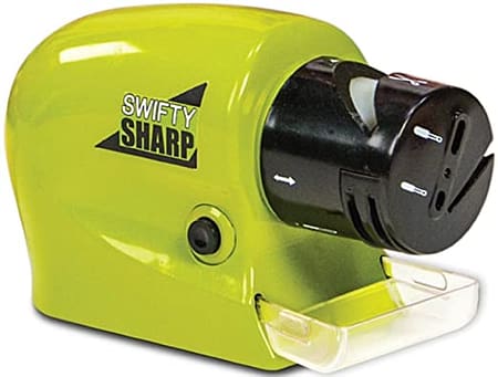 Swifty Sharp Cordless Motorized Knife Blade Sharpener – Green 4