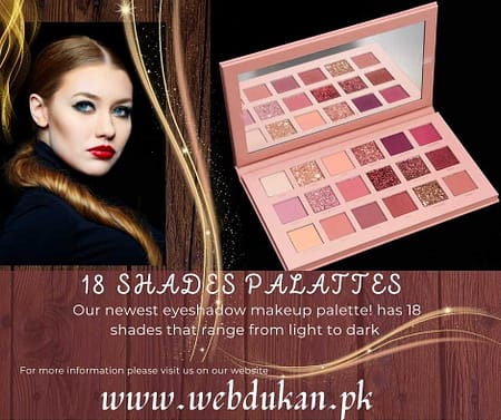 18 Shades Palettes - Eyeshadow Makeup
