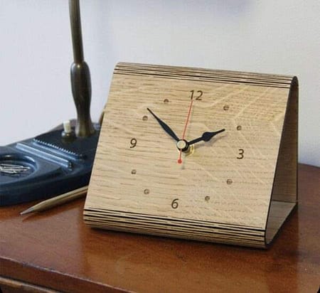 Wooden Table Clock 2