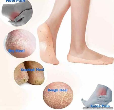 Silicone full heel With