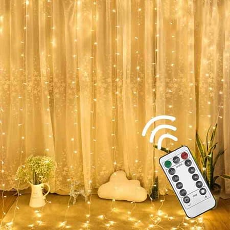 Remote Led Curtain Lights – Simple Fairy Lights 1