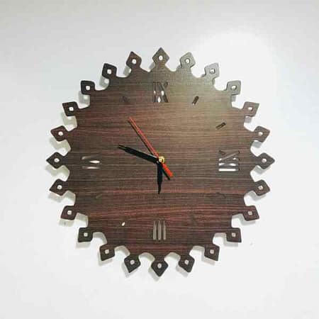 Wooden Decoration Clock 3