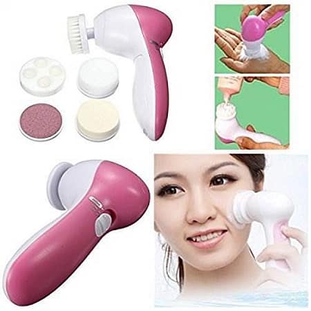 5 In 1 Cell Operated Beauty Care Massager 1
