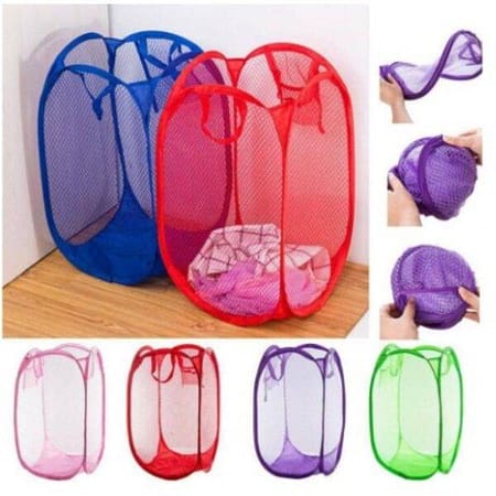 Foldable Laundry Basket – Random Color 1