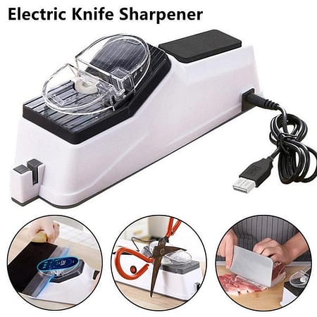 Knife Sharpener Multifunctional Professional Electric Knife Sharpener Household Sharpen Tools 2