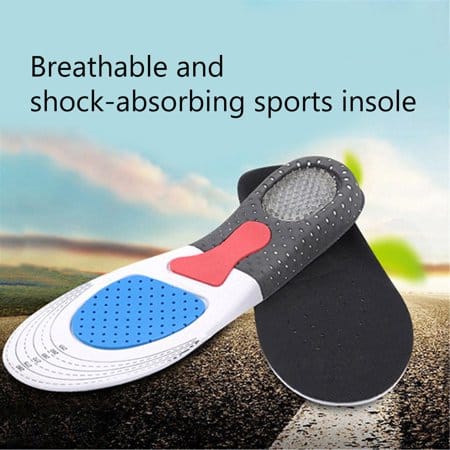 Sports Arch Support Foot Pad Pain Relief Shock Absorption Insoles 6