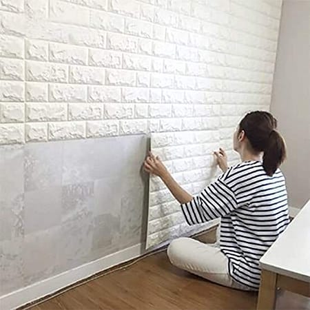 White 3d Brick Sheet 1