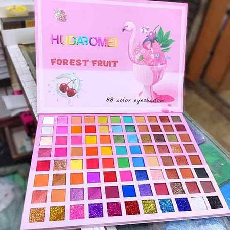 HUDABOMEI forest fruit 88 color eyeshadow