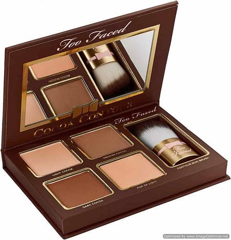 Too Faced Cocoa 4Shades Contouring Palette With Brush
