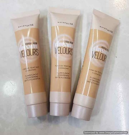 Maybelline Dream Velours Foundation Tube 3 Shades Available