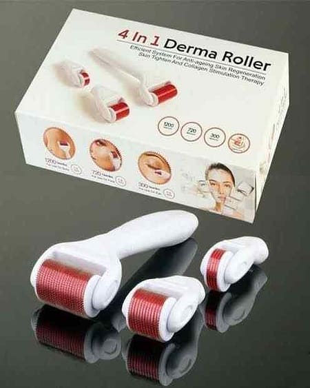 4 in 1 Derma Roller Micro needling Skin Care System 1 Optimized