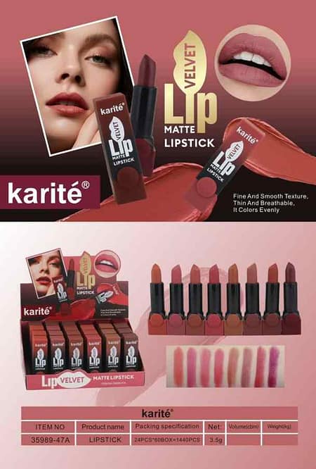 karite 8pc lipstick set